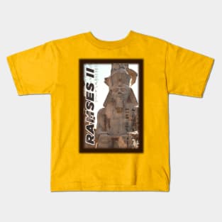 Ramses II, the King of Ancient Egypt Kids T-Shirt